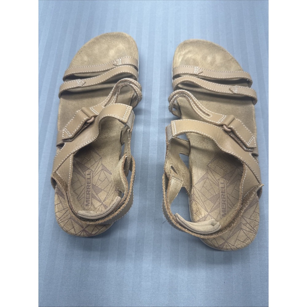 Merrell Women's Size 9 Sandals Tobacco/Pomegranate Sandspur Rose Convert